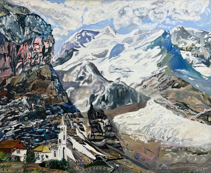 Olive Ayhens, War Endures, 1995