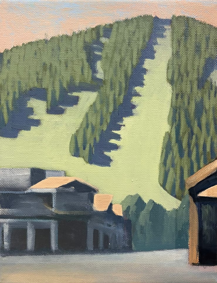 Empty Out Your Pockets, 2025 Oil on canvas 10 x 8 inches Framed dimensions 11 1/2 x 9 1/2 inches