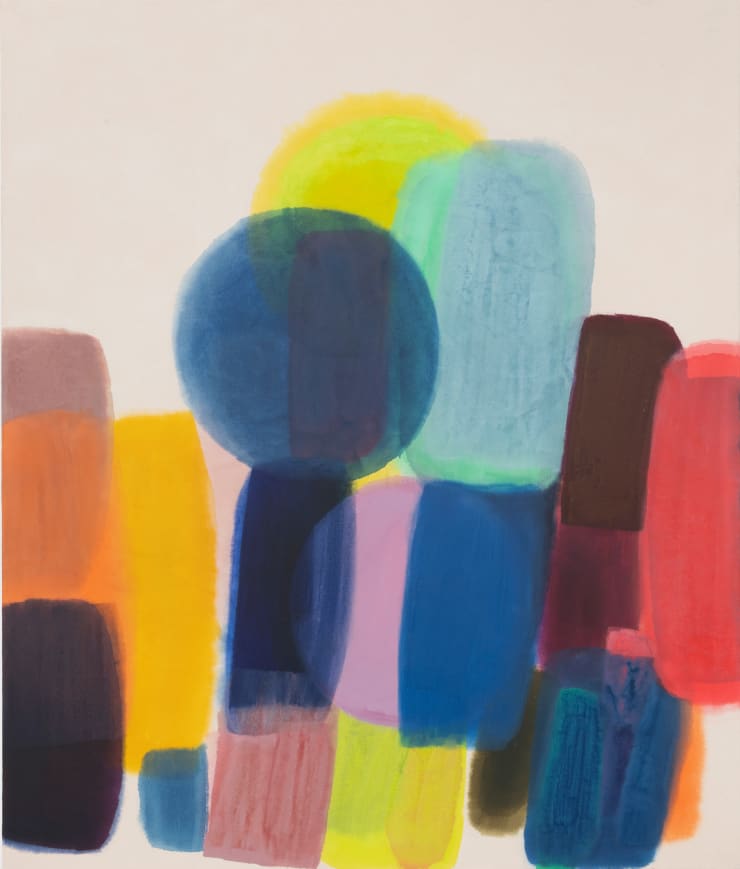 Blue Moon, 2023 Acrylic on canvas 65 x 55 inches