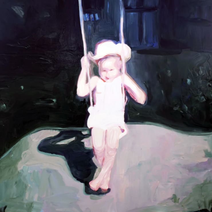 Lisa Golightly, Swing with Cowboy Hat, 2021