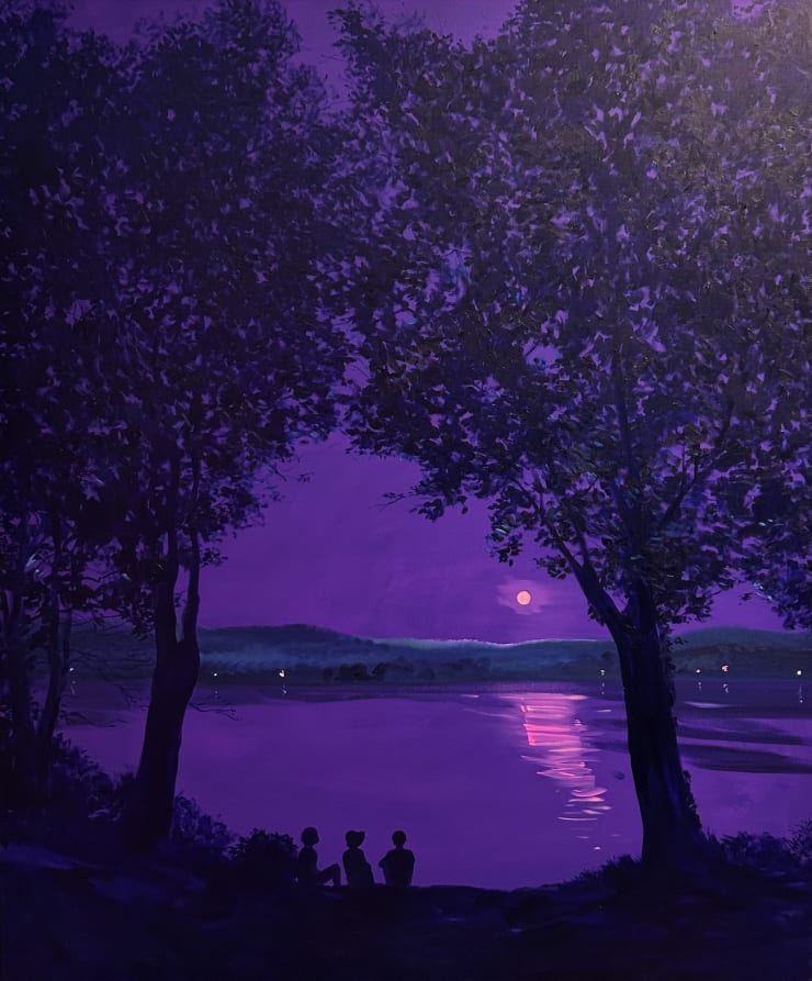 Sebastian Blanck, Pink Moon, 2025