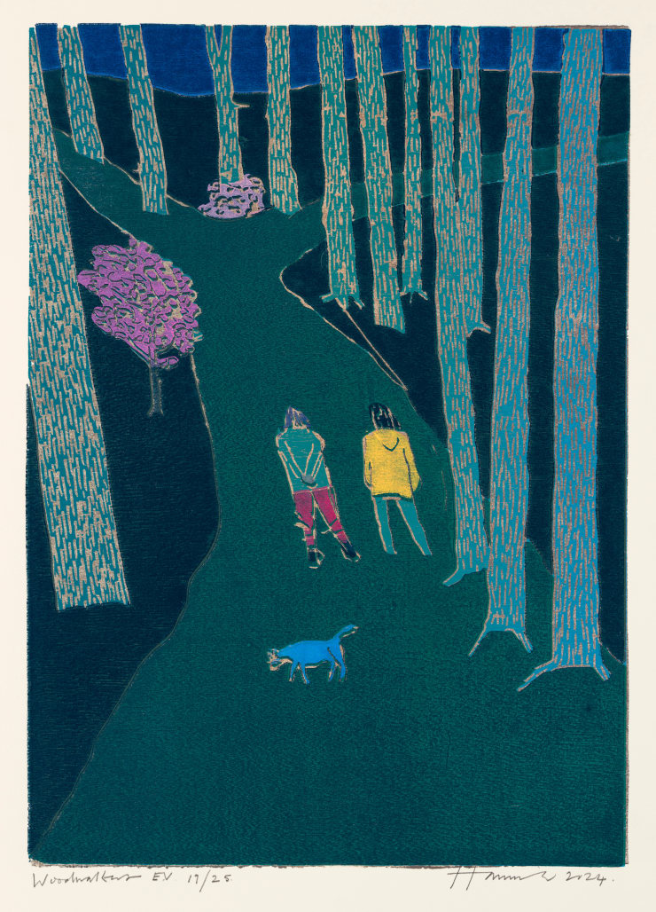 Tom Hammick, Woodwalkers E.V. 19/25, 2024