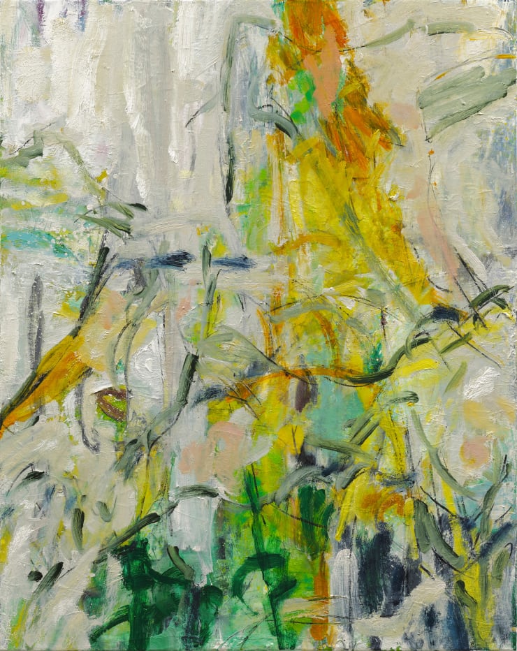 Fireflies, 2024 Oil on linen 47 1/4 x 37 1/2 inches