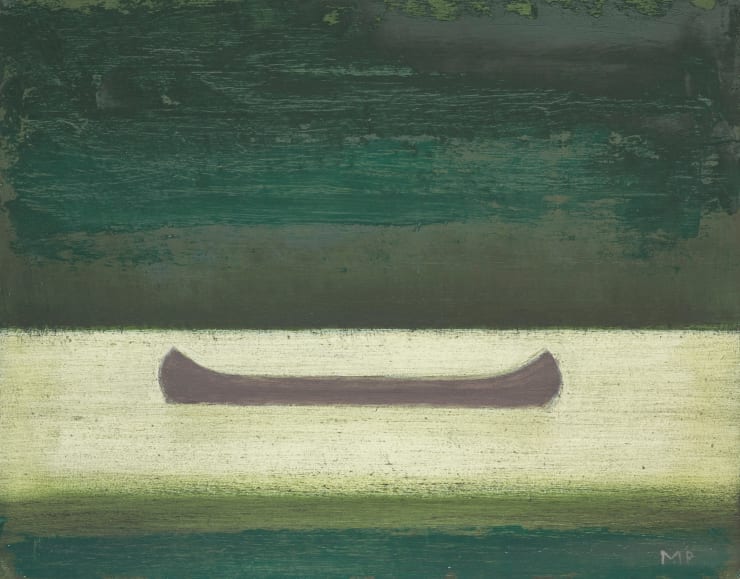 All is Quiet, 2019-2021 Oil on panel 11 x 14 inches