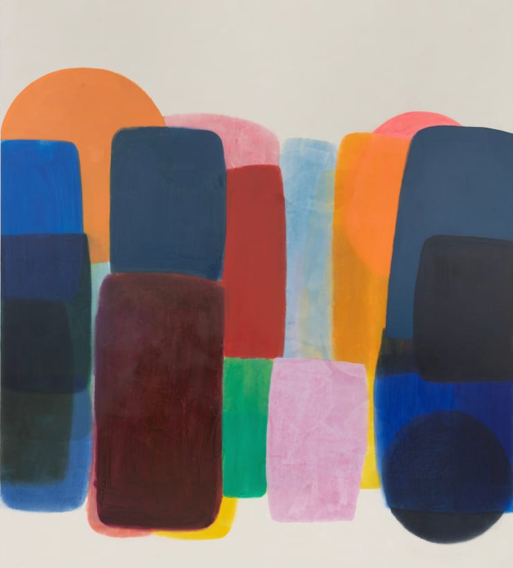 On the Horizon, 2023 Acrylic on canvas 78 x 68 inches