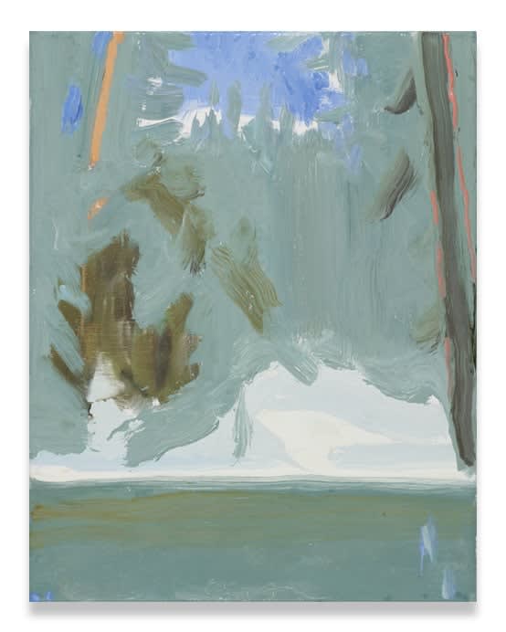 Small Lake no. 1, 2020 Oil on linen 14 x 11 inches