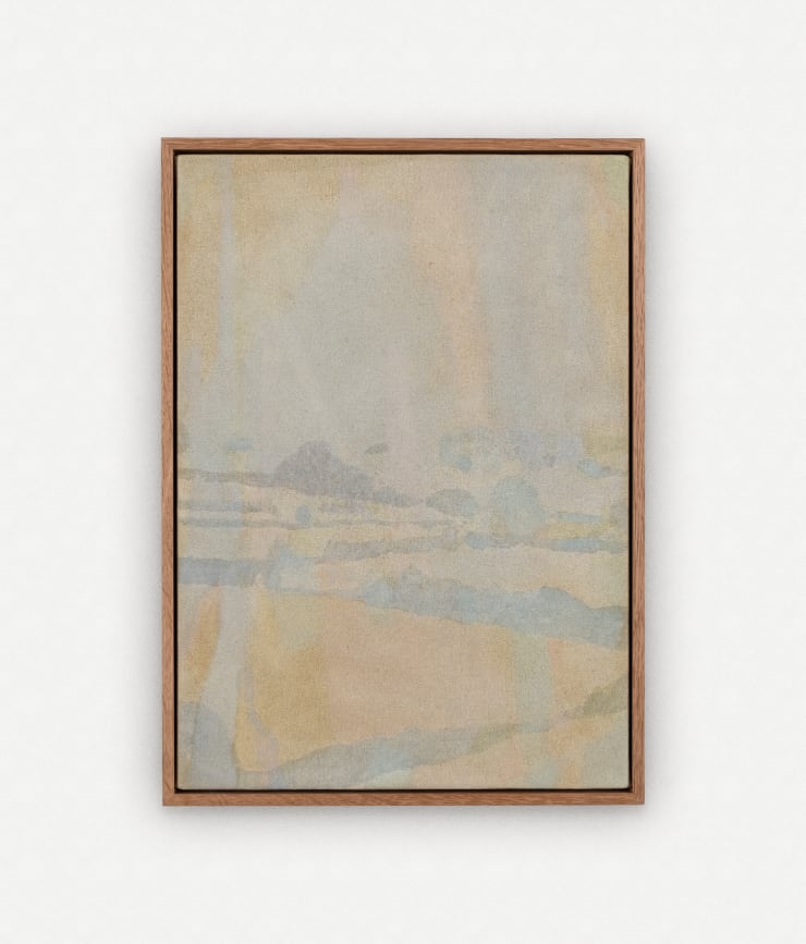 See How it Gathers Round, 2023 Oil on canvas 14 x 10 inches Framed dimensions 14 3/4 x 10 3/4 inches