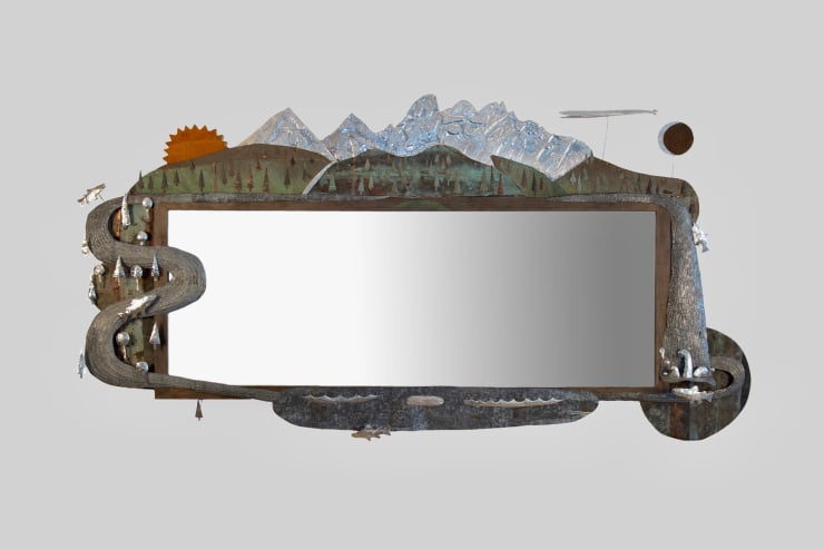 Sawkille Co., Unique Teton Mirror, 2023