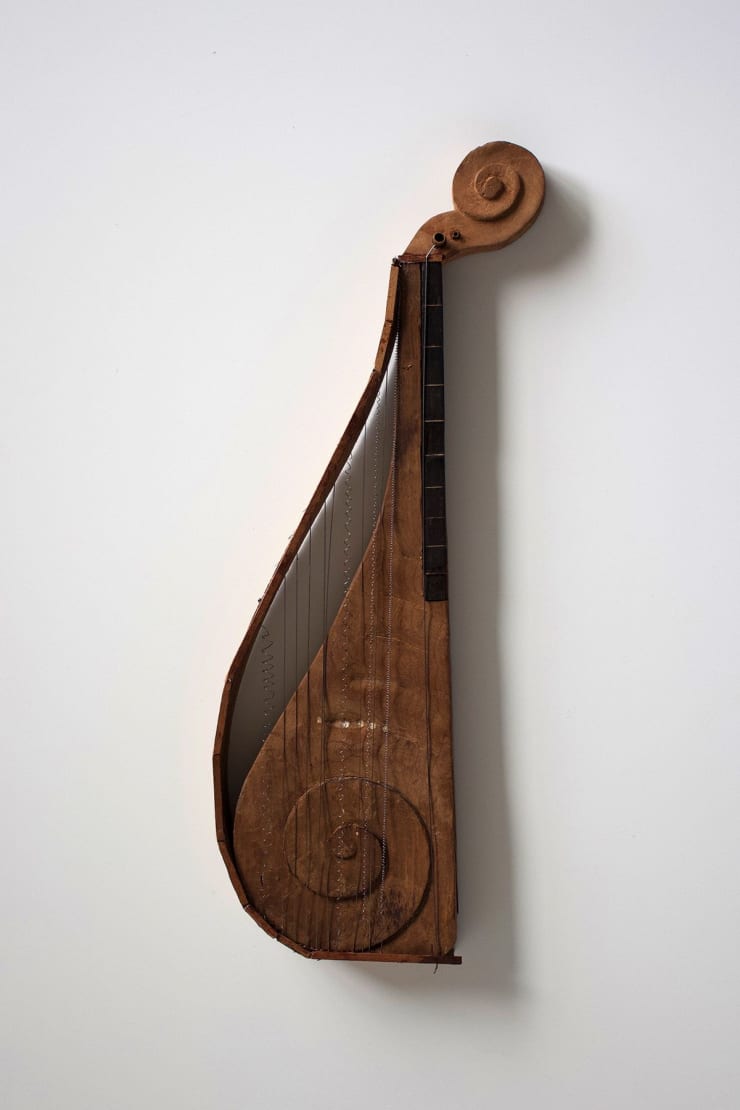 Adrian Nivola, Zither for Robert Smithson, 2018