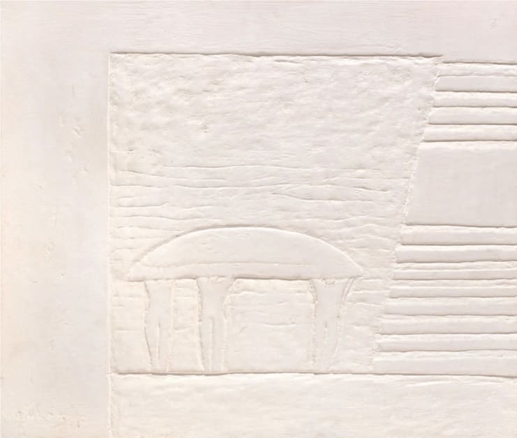 Cargando el Bote, 2006 Mixed media on wood panel 25 1/2 x 29 1/2 inches Framed dimensions 36 1/2 x 40 1/2 inches