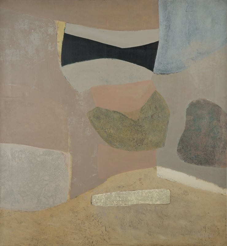Formation and Cadence , 1969 Acrylic on canvas 52 x 48 inches
