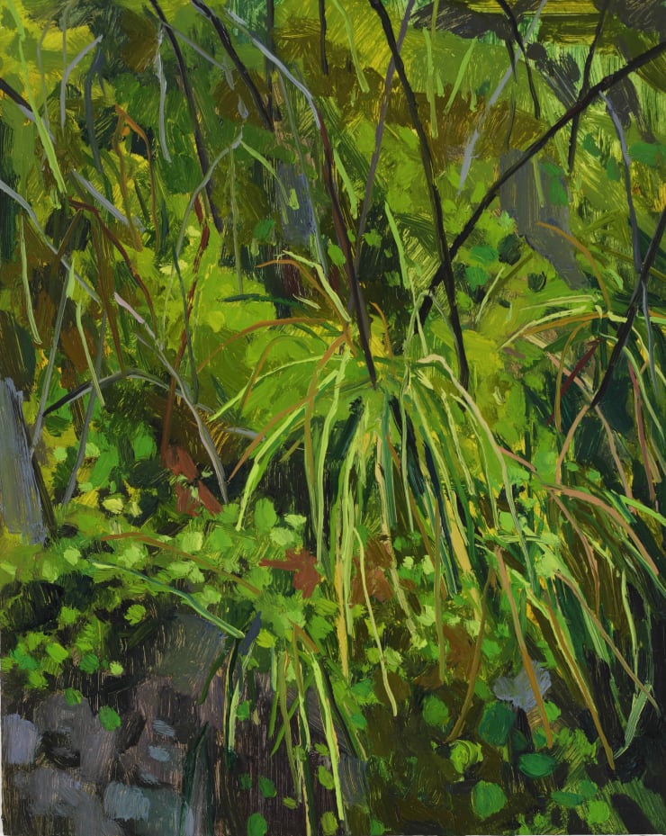 Grass, 2018 Oil on panel 10 x 8 inches