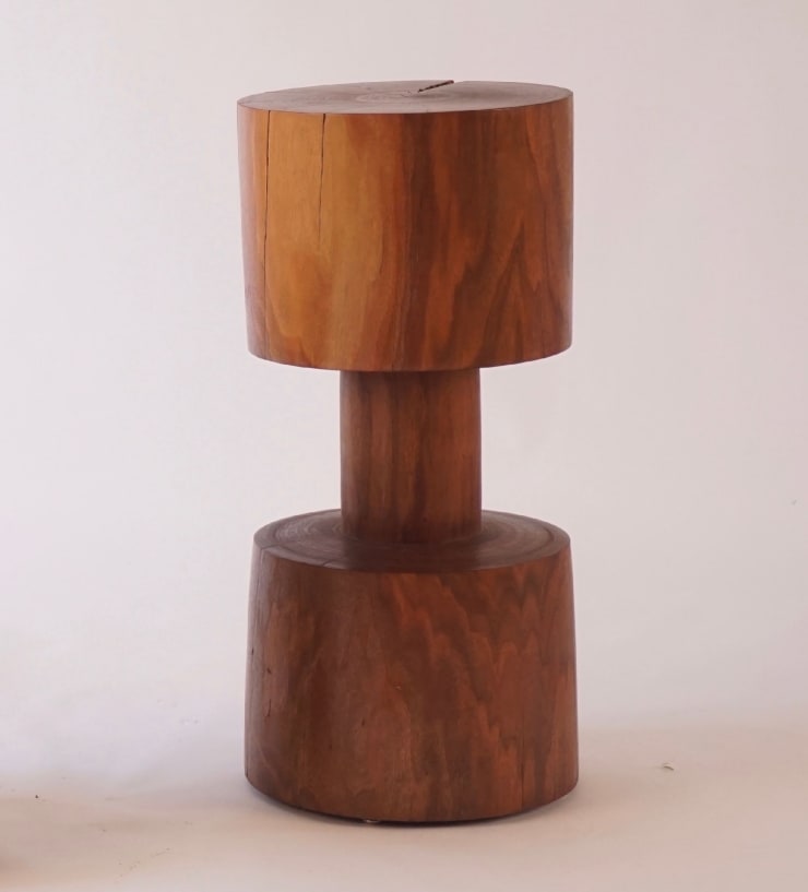 Chris Lehrecke, Walnut Pedestal #5, 2019