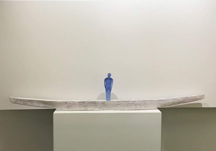 Bote Blanco, 2021 Resin 13 1/2 x 75 7/8 x 3 1/4 inches