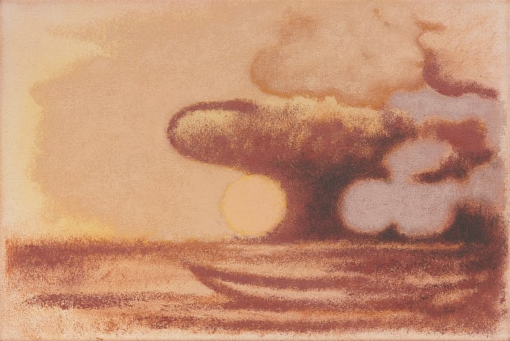 Way Yonder Trouble, 2021 Oil on canvas 12 x 18 x 3/4 inches