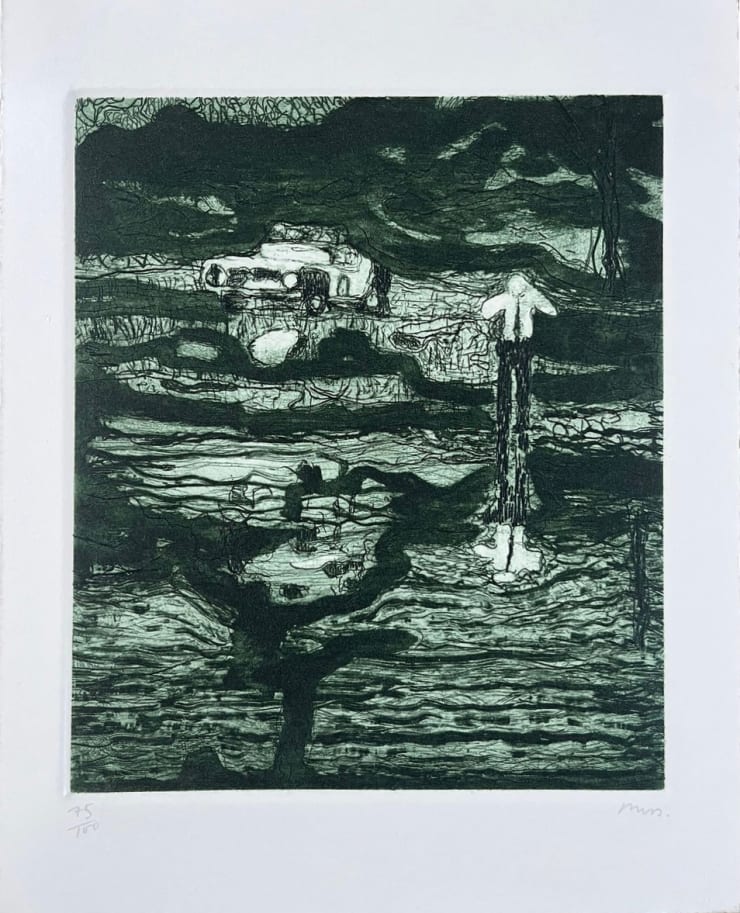 Echo Lake, ed. 75/100, 2000 Etching and aquatint Edition of 100 10 x 8 inches Framed dimensions 12 1/4 x 10 1/4 inches
