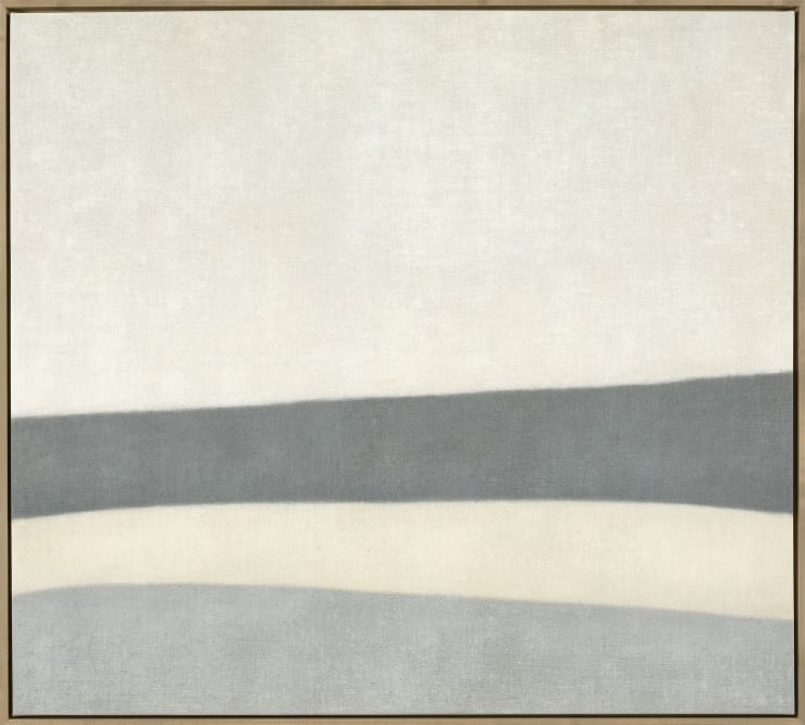 Untitled (Gray), 2022 Oil on linen 52 x 58 inches