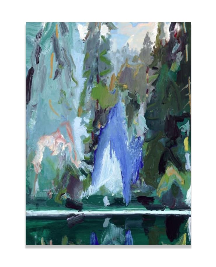 Blue Appearance, 2019 Oil on linen 20 x 16 inches