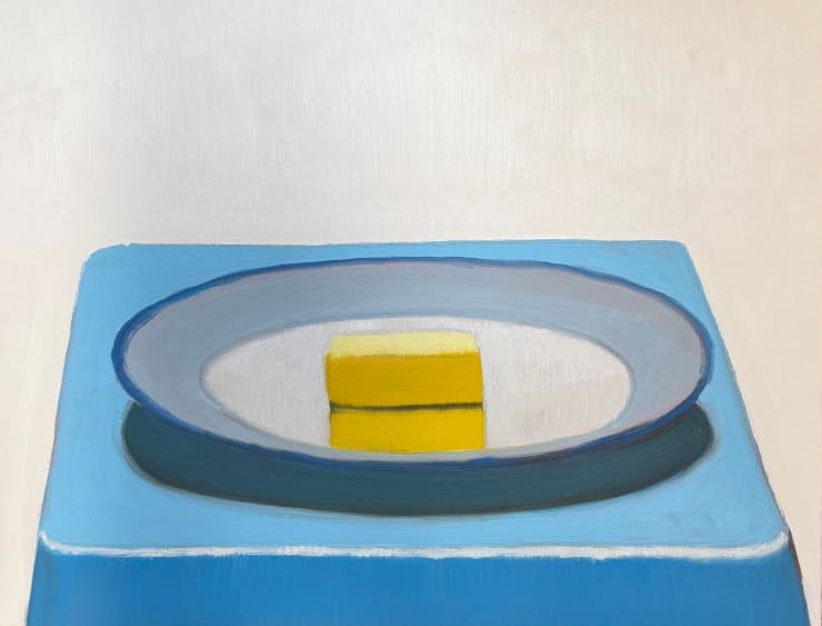 Mike Piggott, Butter (pale yellow), 2025