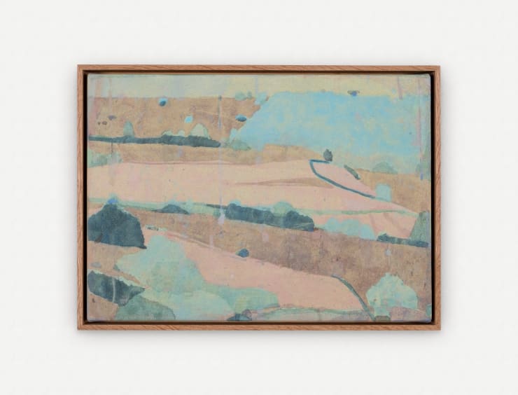 By and By, 2023 Oil on canvas 10 x 14 inches Framed dimensions 10 3/4 x 14 3/4 inches