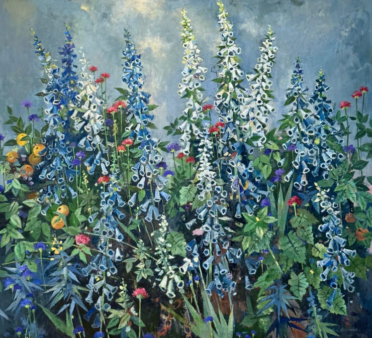 John Alexander, Foxgloves, 2025