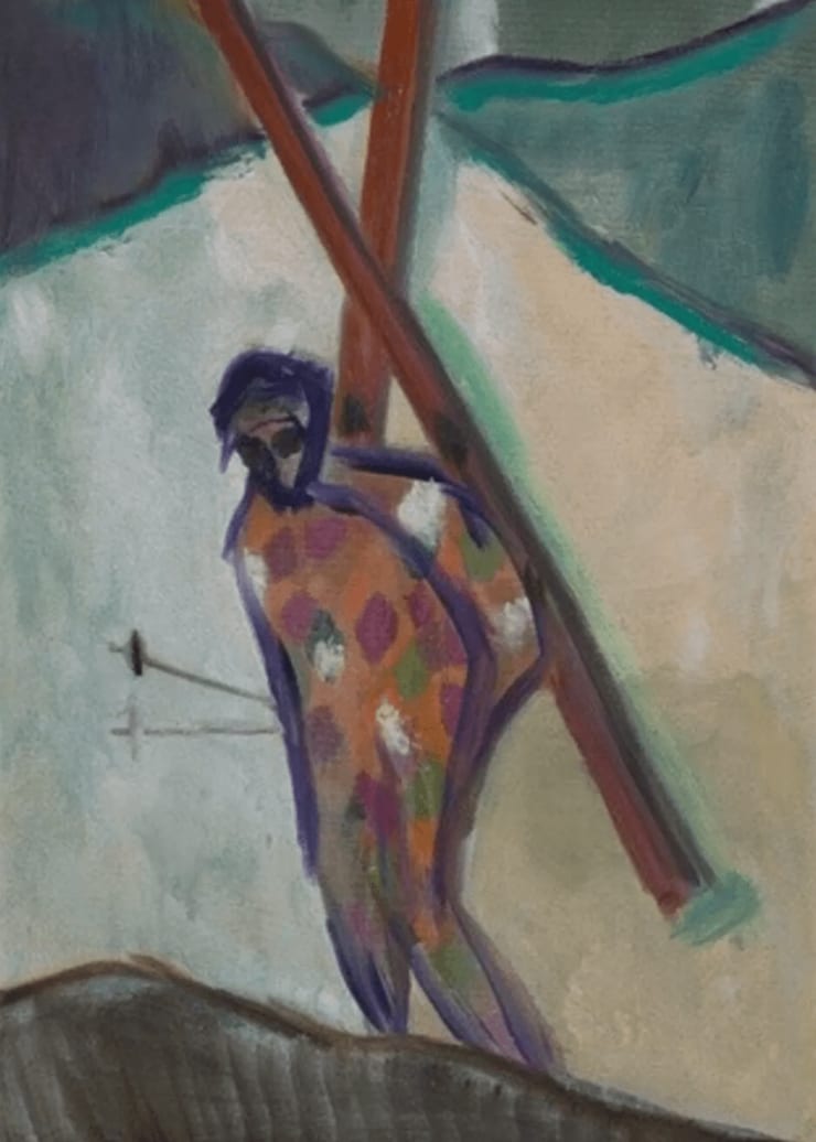 Peter Doig, Alpiniste, 2024