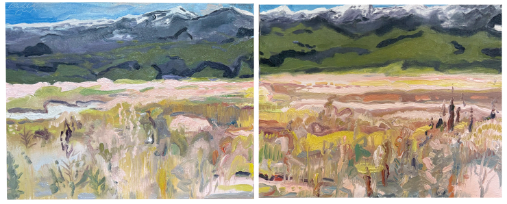 Eric Aho, Gallatin Range, Meadow, Emigrant, Montana, 2025
