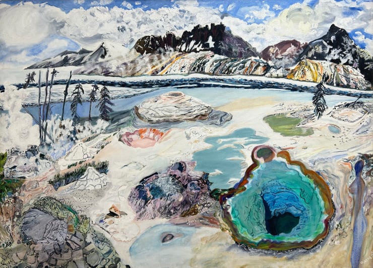Olive Ayhens, Yellowstone, 1994