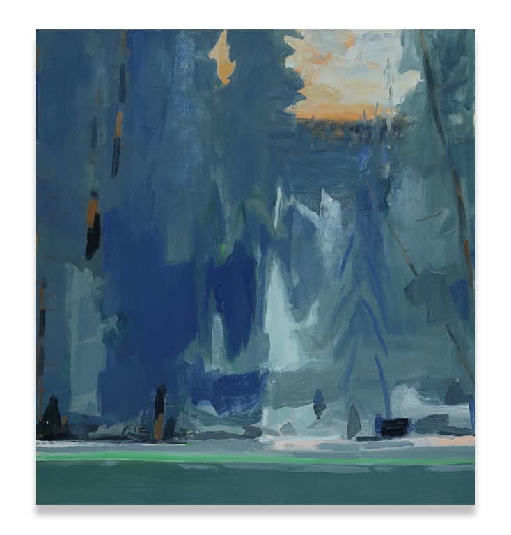 Tripping Field I, 2019 Oil on linen 52 x 48 inches