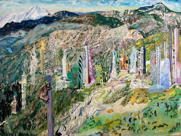 Olive Ayhens, Bejeweling the Massif, 2009