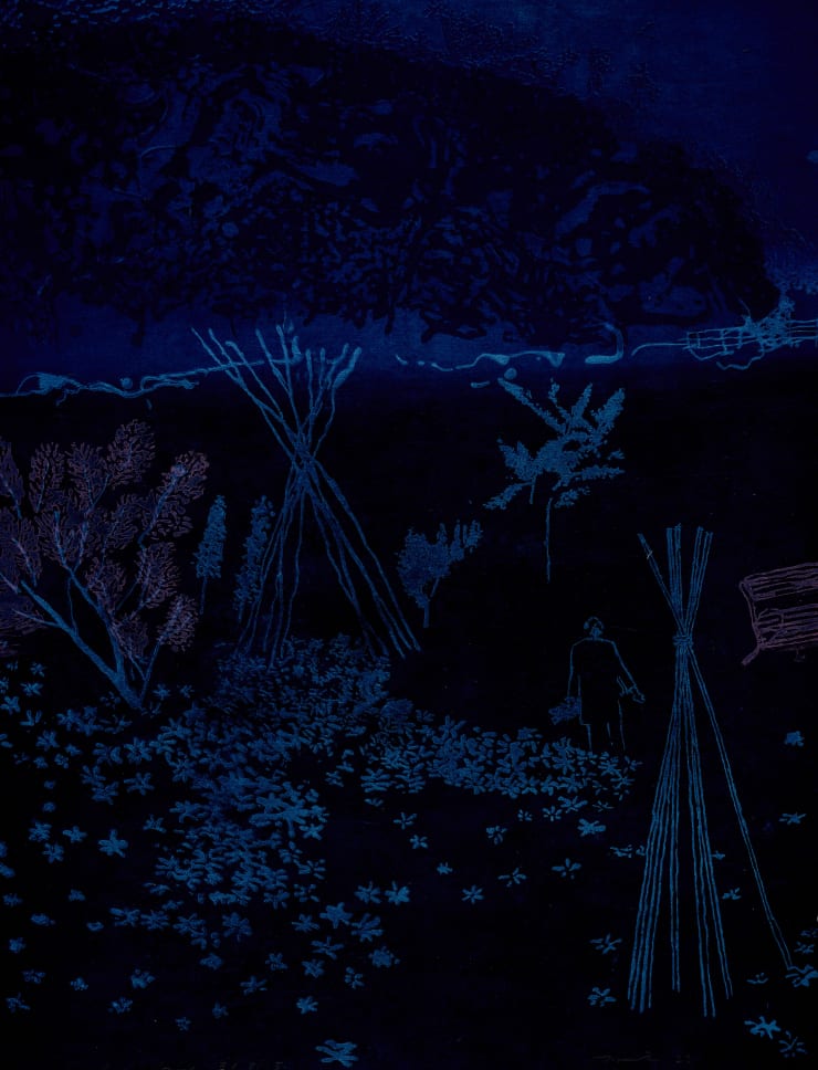 Tom Hammick, Meadow Picking, E.V 10/15, 2022