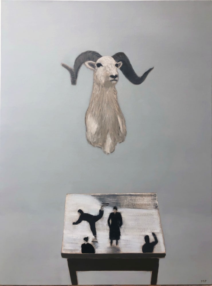 Goat, 2020 Oil on canvas 48 x 36 inches