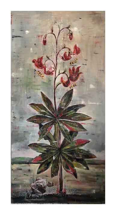 Nicky Nodjoumi, Untitled IV - From the environmental series , 2018