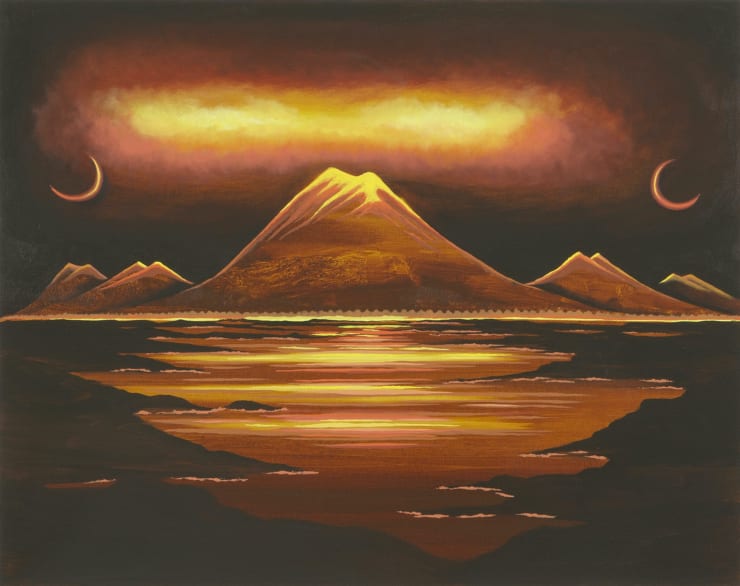 Jen Hitchings, Lunar Cycle (Sienna Sierra), 2021