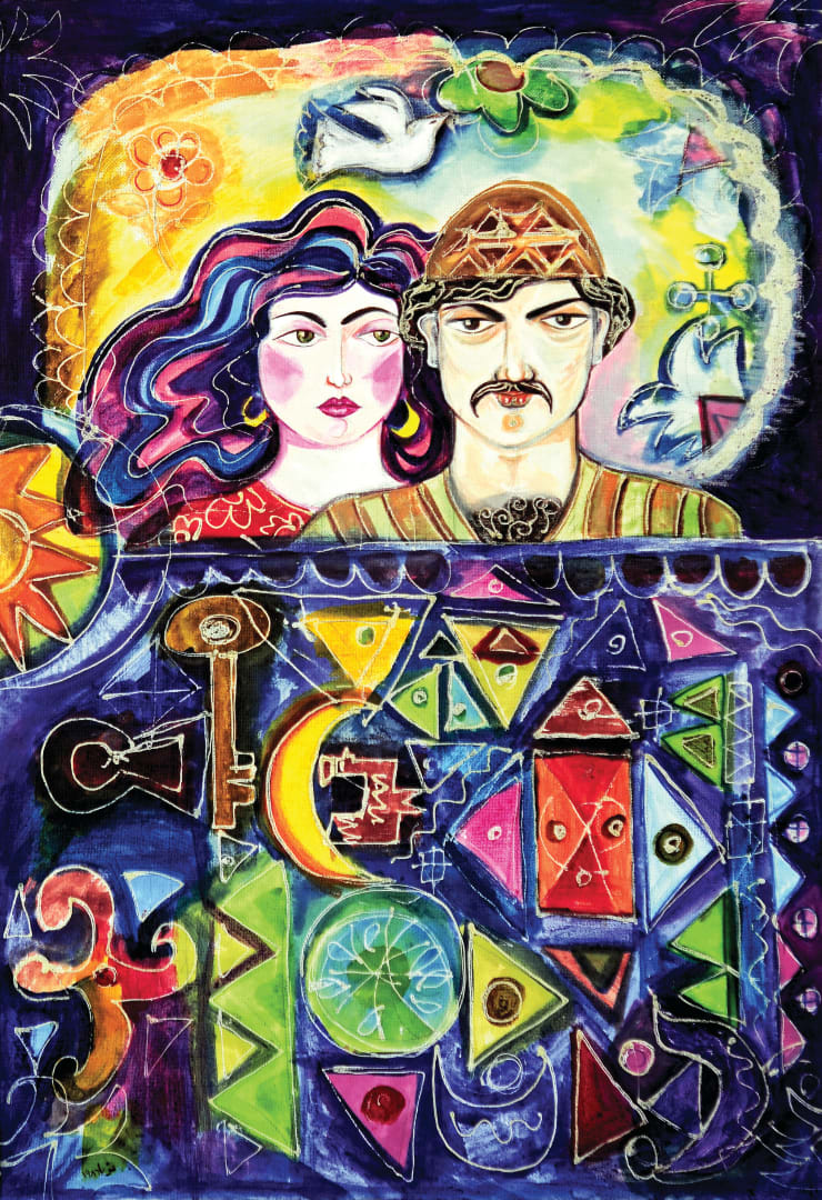 Thuraya Al-Baqsami, Samson and Delilah, شمشون و دليلة