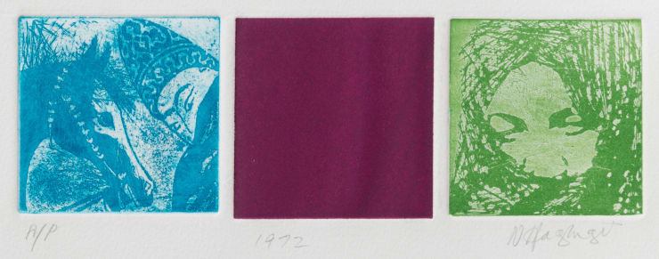 Nahid Hagigat, Watching, 1972