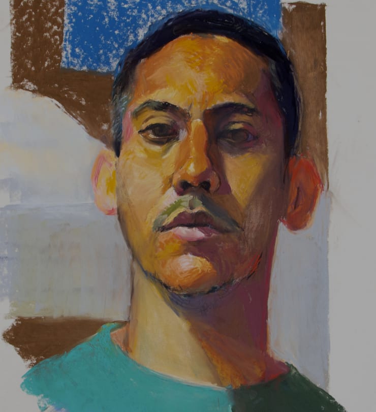 Mikey Yates, Self Portrait in Garage, 2020