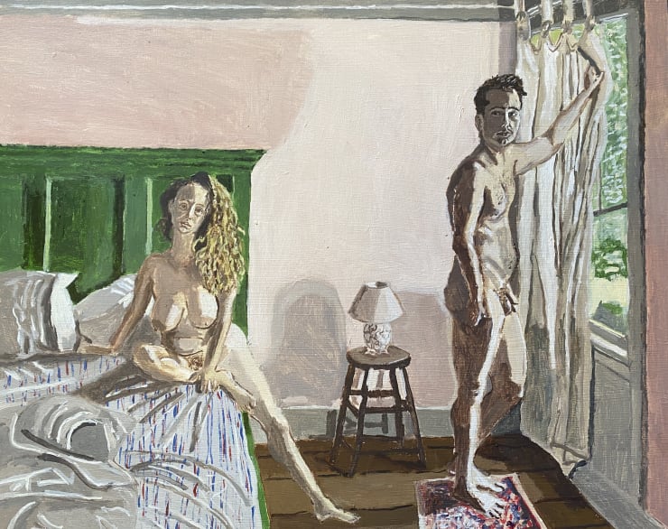 Polina Barskaya, Morning Light in Hobart Village, 2020