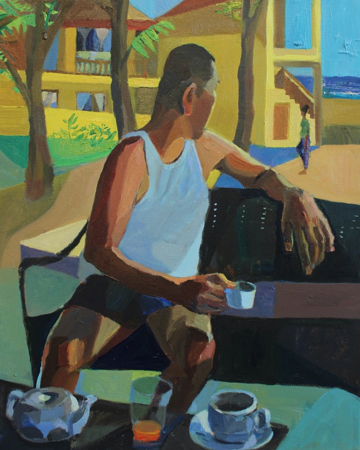 Mikey Yates, Coffee with Tito Jo, 2021