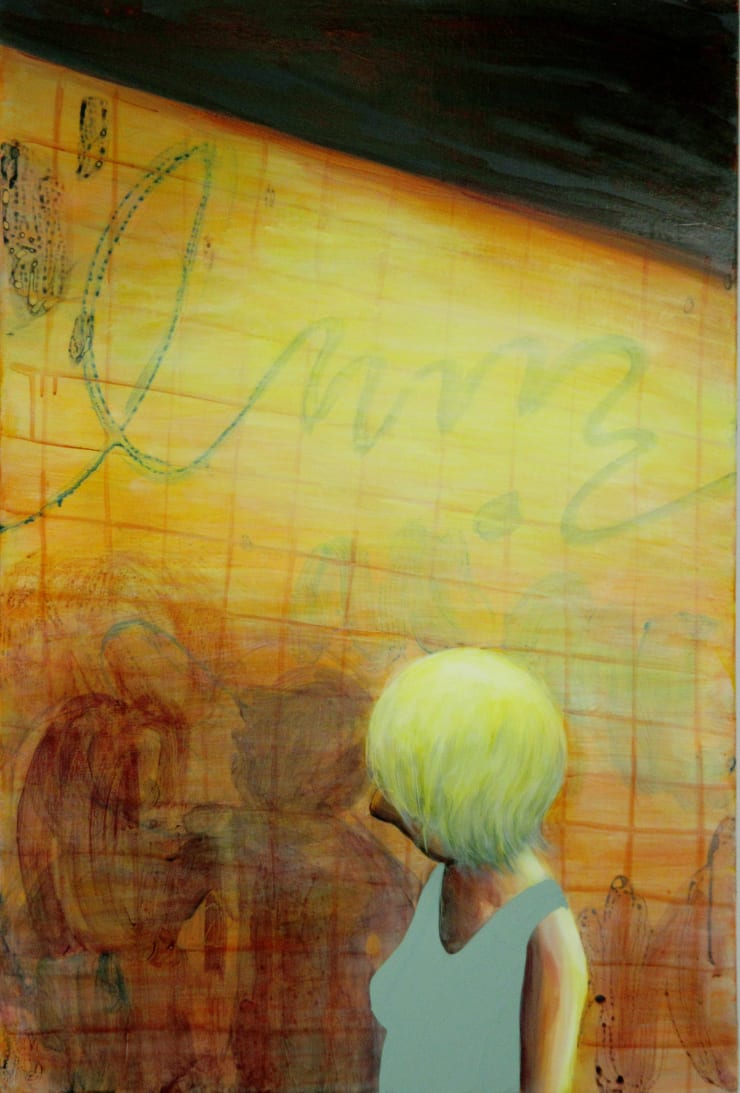 Hilary Doyle, The Yellow Wall, 2018