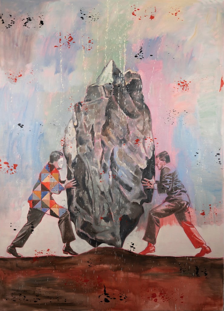 Nicky Nodjoumi, Freedom and Conversation, 2024