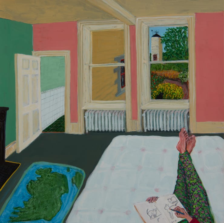 Sarah McEneaney, Ariel Wake Up , 2023