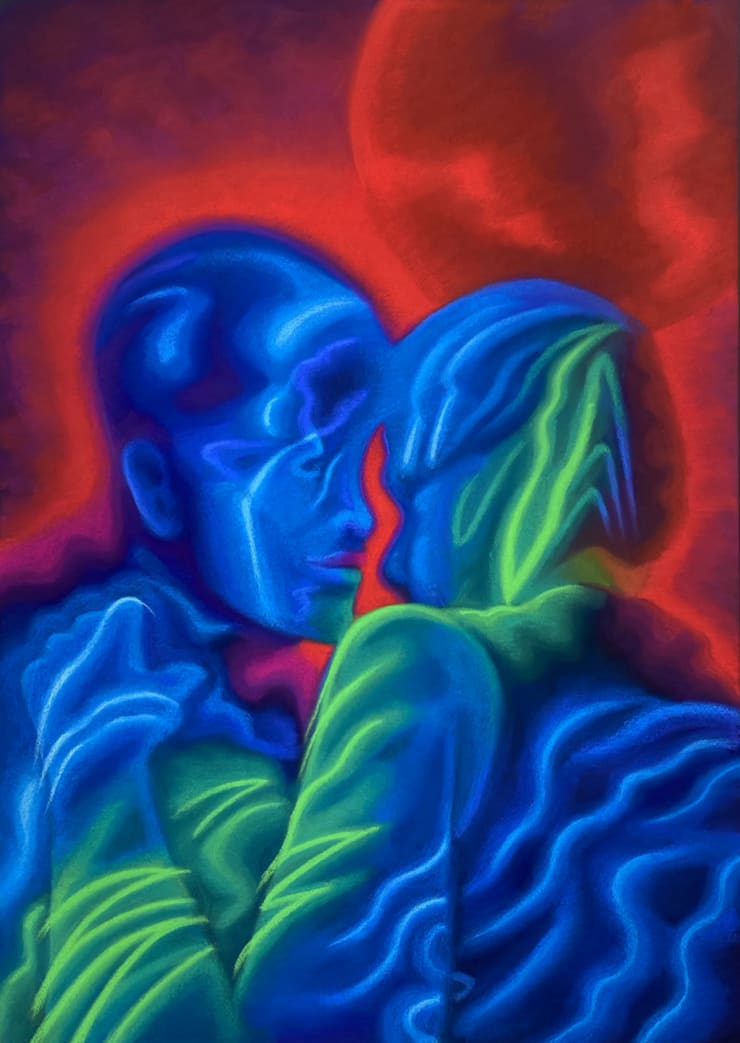 James Bartolacci, Untitled (Touch with Laser Lights), 2020