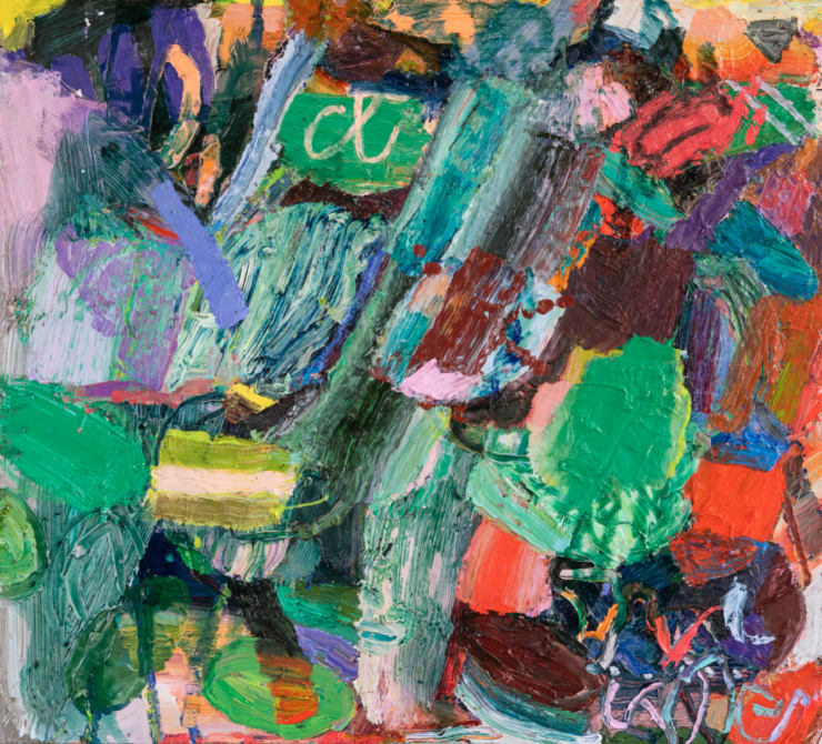 Carolyn Case, Green Field, 2021