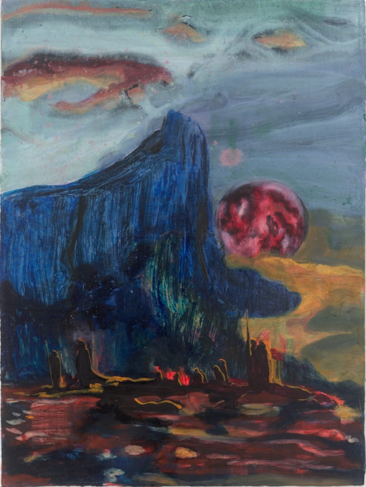 Maia Cruz Palileo, Mountain and the Moon , 2017