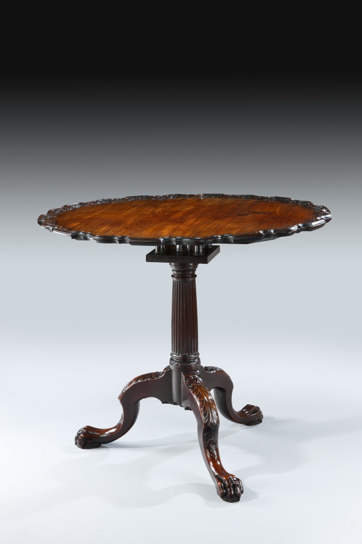 George II Mahogany Tripod Supper Table