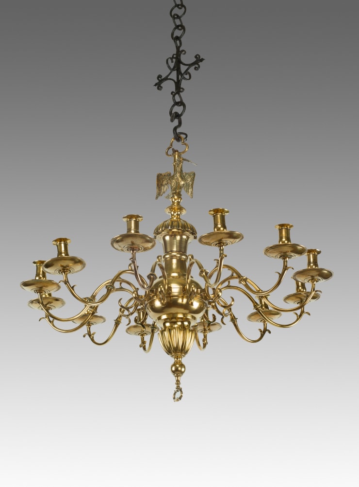 Coulborn George II Twelve-branch Brass Chandelier