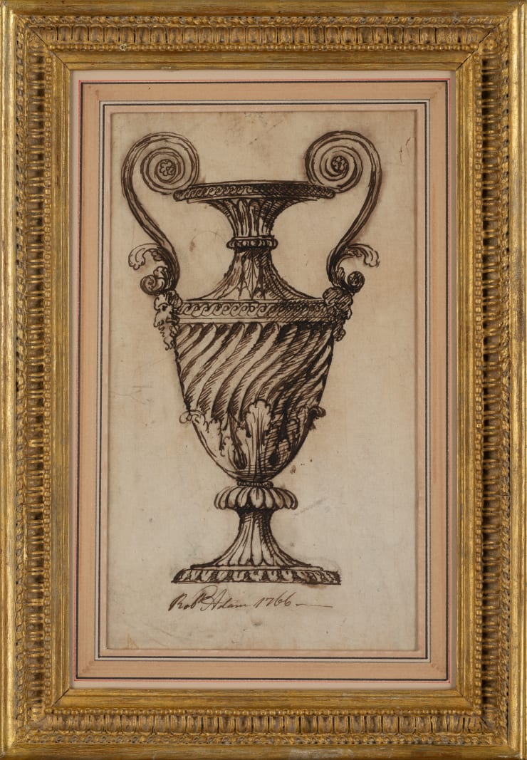 Robert Adam - Preliminary design for a urn in the dining room at Osterley Park, Middlesex