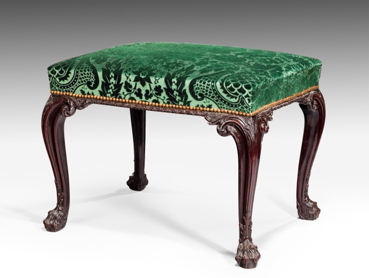 George II Mahogany Stool
