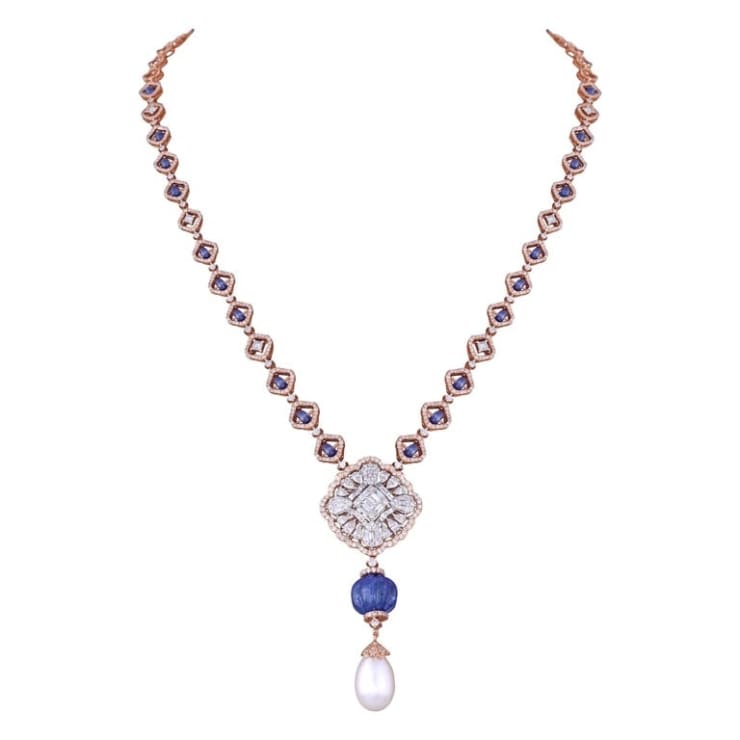 Vishal Jewels, Rosie Blue Necklace